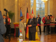 Empfang beim Hessischen Ministerpräsidenten Volker Bouffier