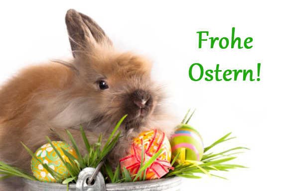 Osterhase im Nest