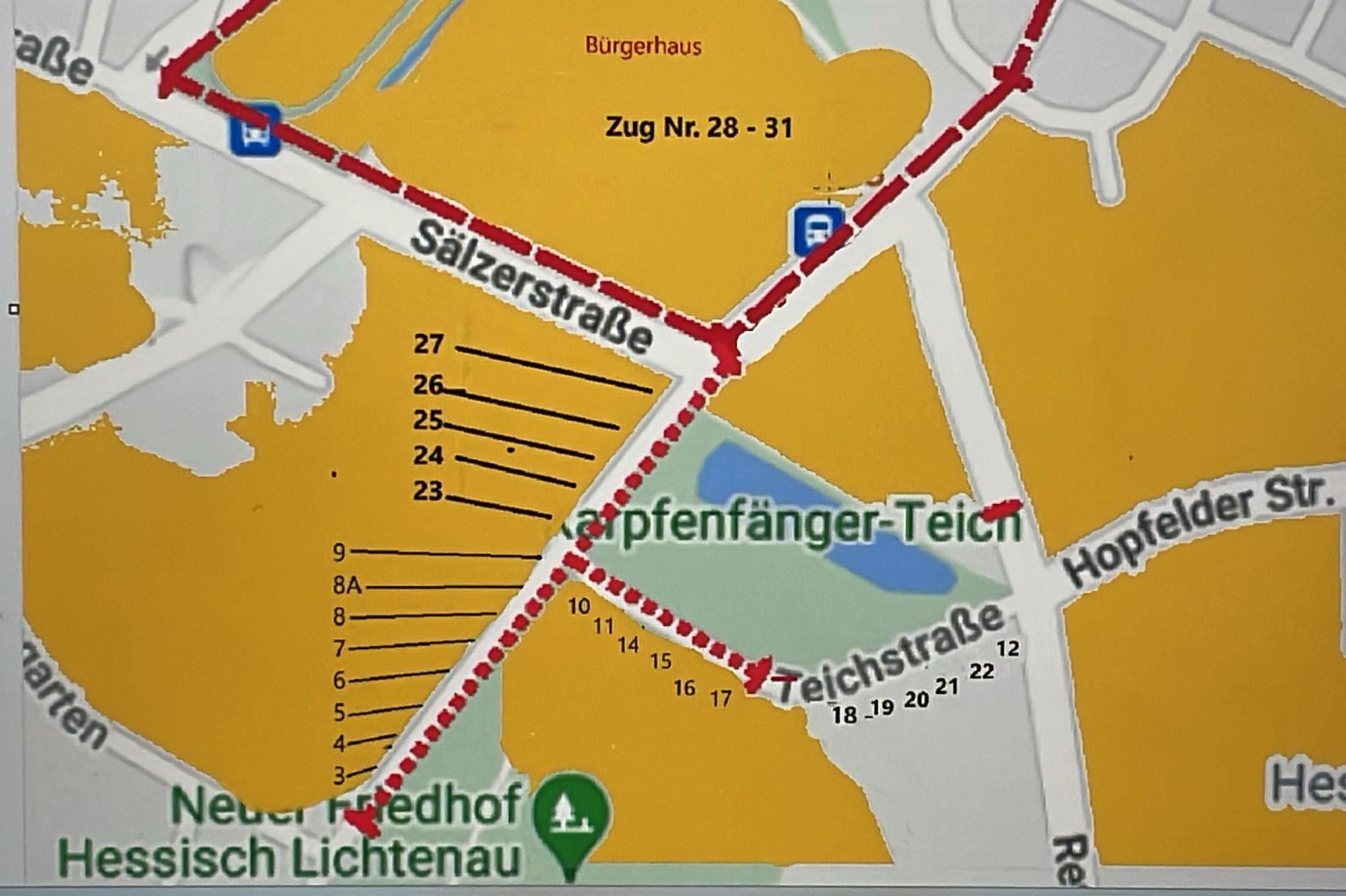 Umzugstrecke 2025